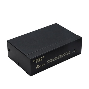 FJ-2502A Fjgear Video Graphics Array HD <strong>Splitter</strong> <strong>2</strong> Port <strong>VGA</strong> 250MHZ Video <strong>Splitter</strong> <strong>1</strong> <strong>Input</strong> <strong>2</strong> <strong>Output</strong> Plug and Play - Product Image 2