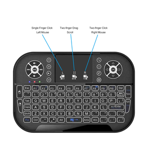 A8 2.4G <strong>Wireless</strong> Backlit Mini <strong>Wireless</strong> <strong>Keyboard</strong> With Touchpad for Android Smart TV Box - Product Image 4