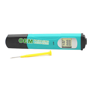 Analizador de conductividad del medidor de sensor Arduino Ec de temperatura del agua digital portátil