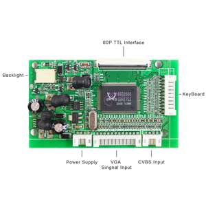 AT070TN92 800x480 7-дюймовый сенсорный ЖК-экран 7 дюймов Tft Lcd 50 Pin ЖК-экран для автомобиля с задним ходом - Product Image 2