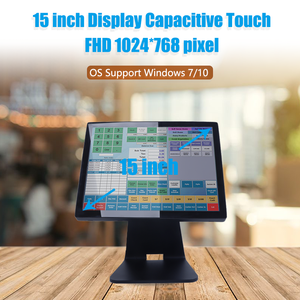 15 Inch Touch Screen Pos System Self Ordering Payment Kiosk Free Adjustable <strong>All</strong> in <strong>One</strong> Self Service Cash Register <strong>for</strong> <strong>Shop</strong> - Product Image 3