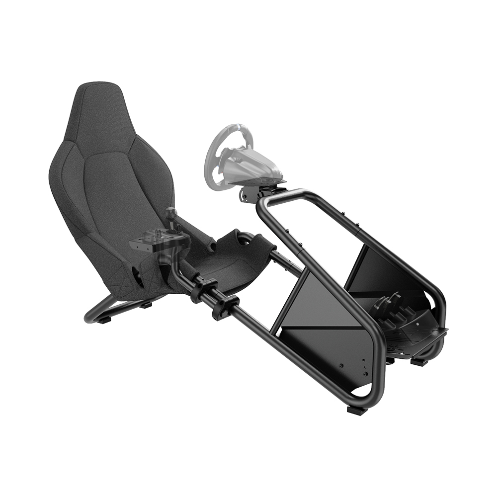 Black bracket + gear lever stand +black seat