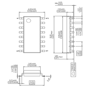 0.32W <strong>Programmable</strong> Built-in Amplifier IC <strong>UART</strong> MP3 Sound Decode Chip with Integrated ICs - Product Image 4