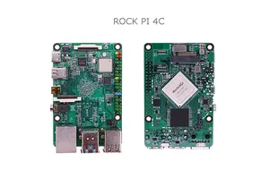 ROCK PI 4A 4B 4C Plus Rockchip RK3399 Placa de desarrollo con 4GB AI Compatible con Android 10 Linux Similar a Raspberry Pi - Product Image 3