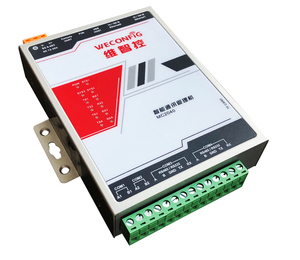 Kommunikation manager DLT645 Edge Computing MODBUS-Gateway IEC61850 Server protokoll konvertierung mit serieller Schnitts telle 24VDC Leistung grau