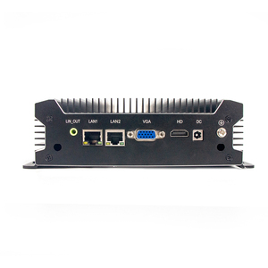 PC industrial Mini interfaces hombre-máquina 2 * LAN 4G SSD sin ventilador VGA RS232 i7 i5 caja computadora pantalla táctil Edge Computing - Product Image 6