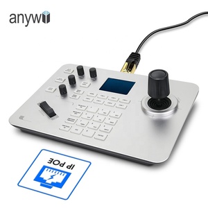 Anywii-controlador de transmisión en vivo, mando de transmisión en vivo, vídeo, transmisión en vivo, ip, poe, teclado, joy stick, red, ptz, cámara