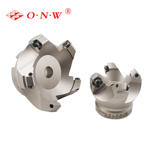 刀具KM面铣刀KM12- 45度推荐刀片SEHT1204数控车床可转位面铣刀 - Product Image 1