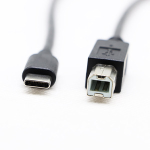 USB B ไปยัง USB C Printer Cable สายพิมพ์ B TO Type C สาย OTG สำหรับแล็ปท็อป - Product Image 2