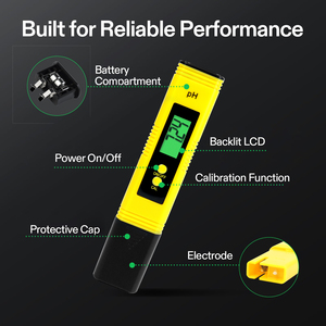 <span class=keywords><strong>PH</strong></span> Tester dengan resolusi 0.01 untuk pengukuran kualitas air yang akurat - Product Image 3
