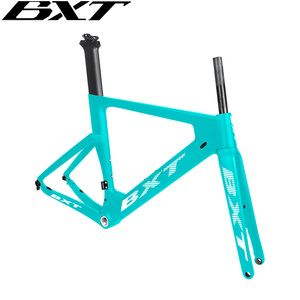 BXT üretici toptan yol bisikleti karbon çerçeve <span class=keywords><strong>EPS</strong></span> modülü Thru aks Aero şekillendirme disk 700C karbon yol bisiklet Frameset