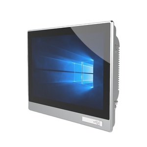 Monitor de panel industrial resistente IP65 de 10,1 pulgadas con puerto RJ45 de panel de control táctil capacitivo con extensor KVM para automatización - Product Image 1
