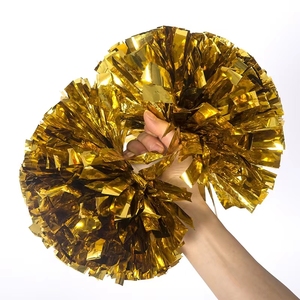 Custom Color Cheerleading Accessories <strong>5</strong>&quot; 6&quot; BLING POM-POMS <strong>Cheer</strong> - Product Image 4