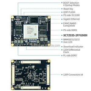 PUZHI SoM 7035 (900I) di grado industriale Xilinx ZYNQ 7000 XC7Z035 FPGA Core Board Kit di sviluppo con 4 connettori - Product Image 2