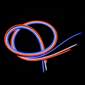 Ánh Sáng Dải Ánh Sáng Nhà Máy Bán Buôn Trang Trí Nội Thất Chiếu Sáng Wilgex Kích Thước Nhỏ Nhất 4X10Mm Mono Màu 12V 24V Silicone Rope Neon Flex - Product Image 4