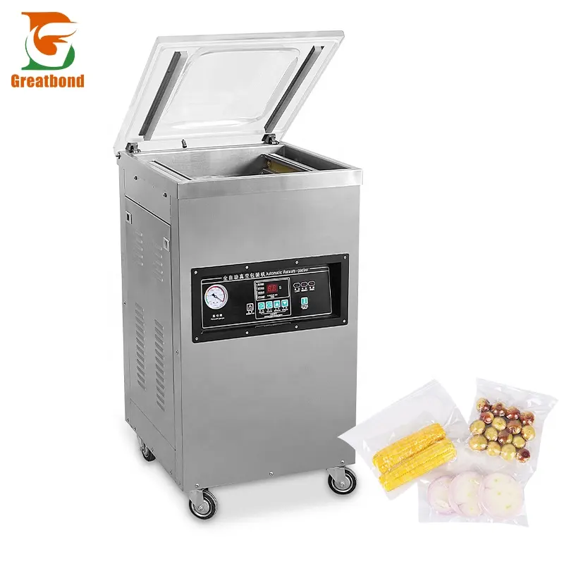 DZ400 Factory Price Industrial Commercial Single Chamber Package Commercial Food Sealer Sealing Vacuum Packaging Machine
