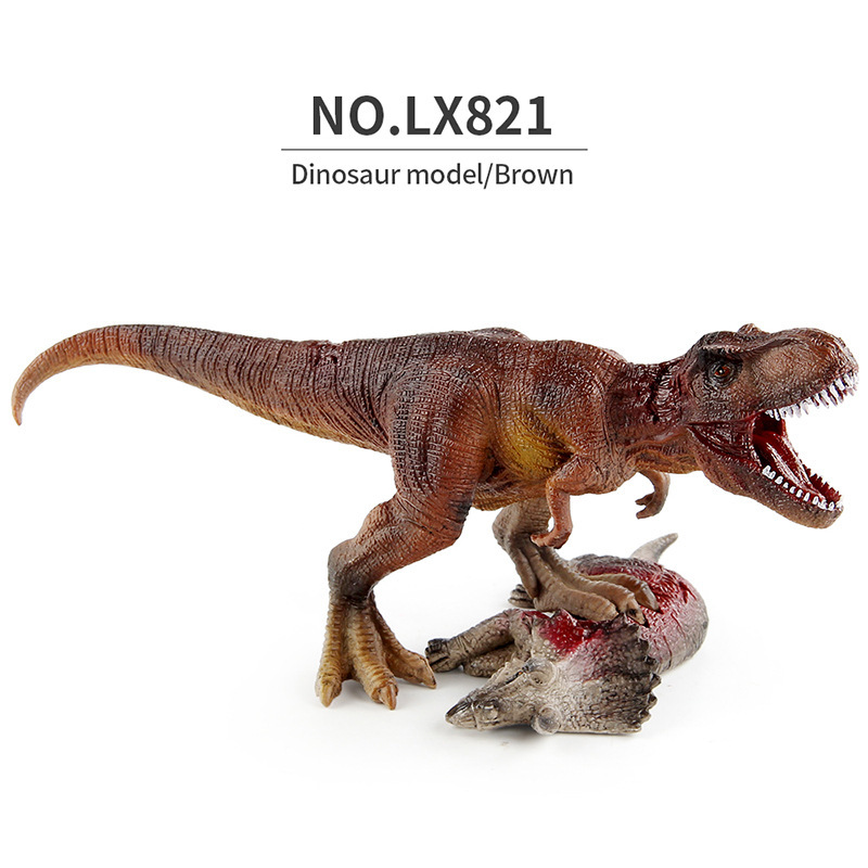 coloré Le Tyrannosaure rex marron LX821