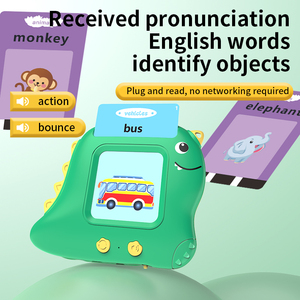 Herramienta educativa para edades tempranas para niños, máquina de tarjetas cognitivas, máquina de aprendizaje de idiomas de voz para niños pequeños - Product Image 3