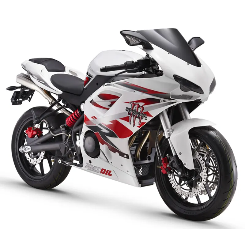 Benzin Sportbikes 400CC yağ soğutma 6 dişliler yarış şehir yakıtlı motosiklet