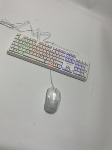 Diseño compacto duradero Teclado con cable 104 teclas Teclado para juegos de computadora y mouse Combo GK106 - Product Image 5