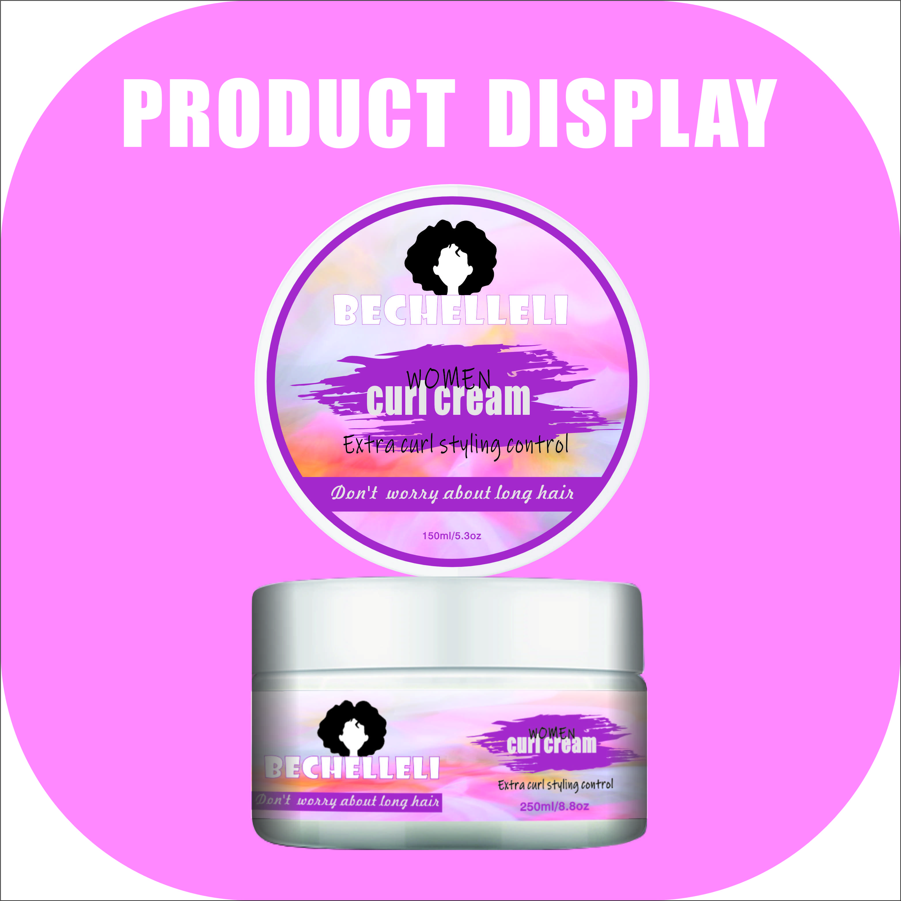 250 g de crème à boucles