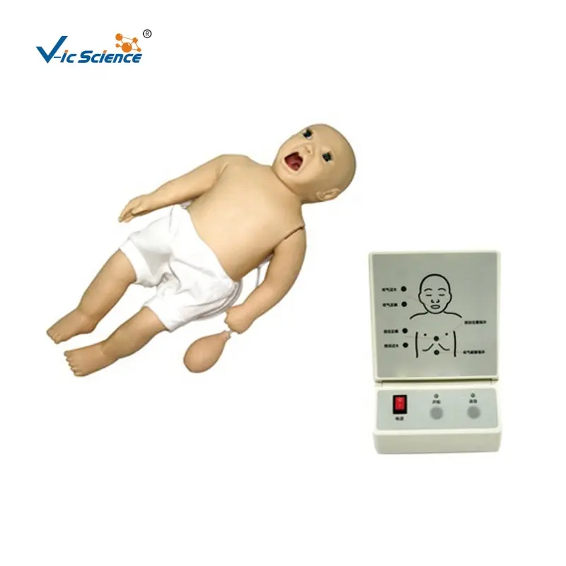 高度なフル機能の幼児シミュレーター、看護、CPR、聴診、除細動、ペーシングのファイブインワン機能