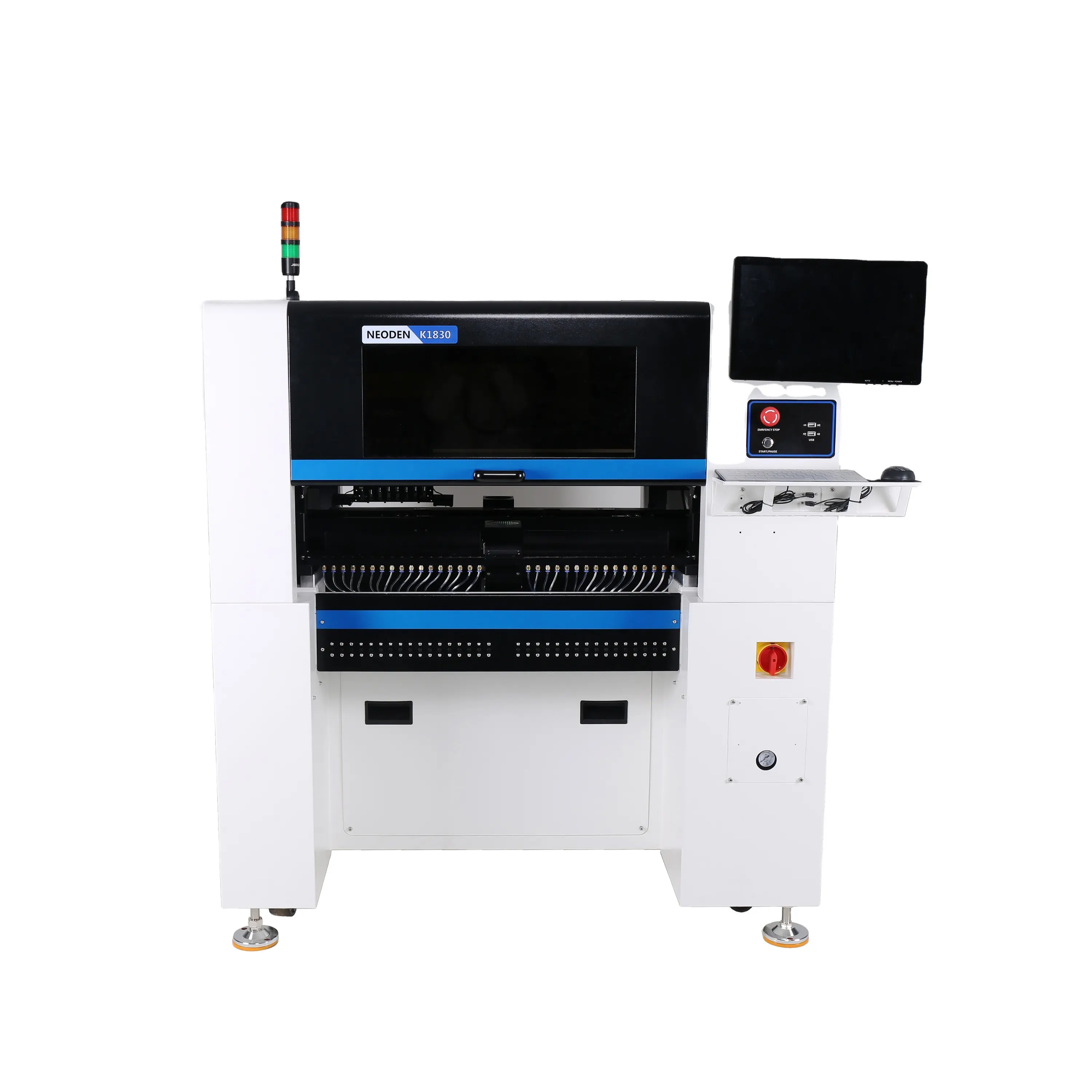 NeoDen K1830 Herstellung Hochgeschwindigkeits-SMT-Assembler PCB-Befestigungsmaschine led SMT-Auf- und Einstellmaschine SMD mit 8 Köpfen