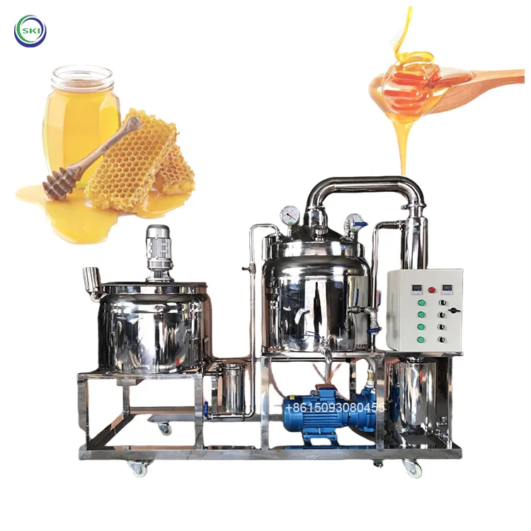 Honey Filter Dehydration Extraction Centrifuge Machine Honey Decrystallizing Bee Honey Processing Line