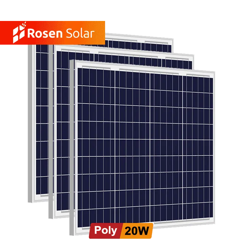 Un piccolo pannello solare di grado 5w 10w 20w 30w 40w 50w 60w 12v modulo solare prezzo economico Mini pannelli 700w