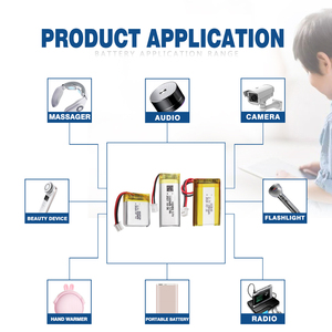 402040 thay thế Lipo 3.7V 320mAh Lithium Polymer Pin có thể sạc lại Li-Polymer Pouch di động cho người tiêu dùng thiết bị điện tử - Product Image 5