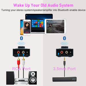 1Mii B06T3 + 数字信号处理器声音蓝牙5.2适配器，带高分辨率LDAC立体声接收器HiFi无线蓝牙音频接收器，用于扬声器 - Product Image 5