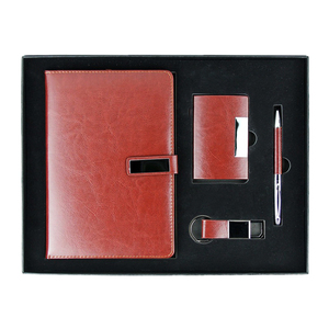 Düşük MOQ hediye setleri promosyon defter kalem güç iş kurumsal hediye öğeleri yüksek sınıf kablosuz dizüstü hediye seti - Product Image 1