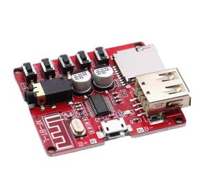 Modificación de amplificador de altavoz de coche DIY, MP3 para Módulo de placa decodificadora B-luetooth, placa de circuito receptor de Audio para B-luetooth