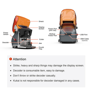 Incredibili strumenti per fabbro macchina per la produzione di chiavi modernizzata duplicatrice di chiavi per realizzare chiavi per auto - Product Image 5