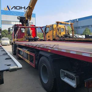 Fabrik preis FAW Wrecker Truck 5 Tonnen 8 Tonnen 10 Tonnen Teleskop ausleger LKW-Kran lader Kran mit Motor pumpen motor - Product Image 4