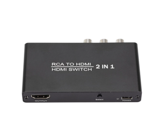 RCAからHDMIへのコンバーターのプロモーション3 in 1 Out HDMIスイッチ1ポートRCAおよび2ポートHDMIスイッチャーセレクター (TV HD PS5/PS4/PS3ゲームコンソールPC用) - Product Image 4