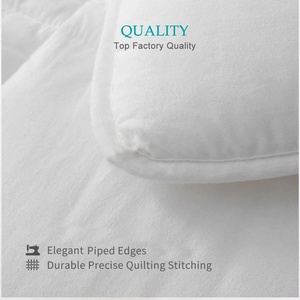 Chăn Chần Sợi Nhỏ Sang Trọng Chăn <span class=keywords><strong>Doona</strong></span> Vải Polyester Nhẹ Cỡ King Với Vỏ Bông Cho Khách Sạn Gia Đình - Product Image 4