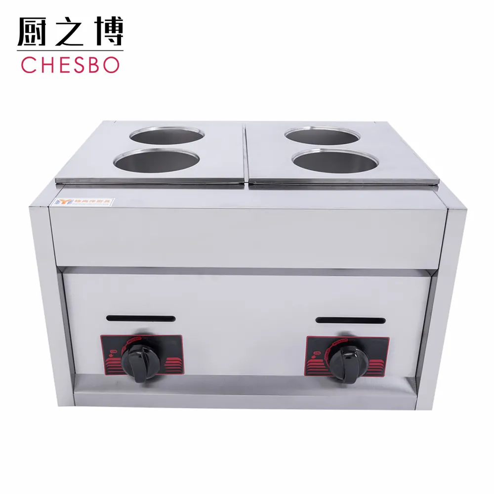 Factory Price Stainless Steel Gas Kitchen Cooking Equipment For Restaurant Commercial Pasta Boiler Instant Noodle Cooker Machine