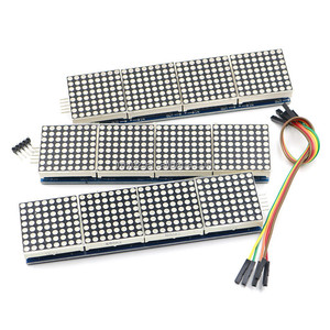MAX7219 Punkt matrix modul steuert Mikrocontroller-Modul 4-in-1-Display mit 5P-Leitung SUNLEPHANT - Product Image 1