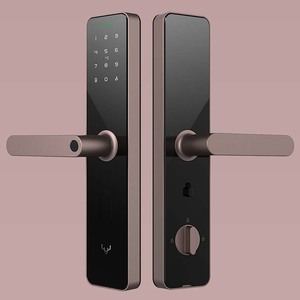 X1-3 สมาร์ทโฮมมิเจีย Mihome แอพบลูทูธดิจิตอลแบบไร้กุญแจอัจฉริยะอัตโนมัติสมาร์ทล็อคบ้านล็อคลายนิ้วมือประตู