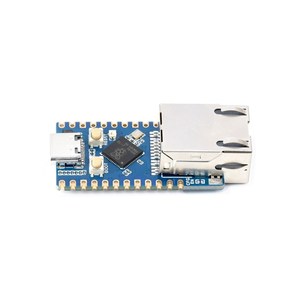 Scheda di sviluppo del microcontrollore Raspberry Pi RP2040-ETH modulo porta di rete Rj45 basato sul processore Dual Core RP2040 ufficiale