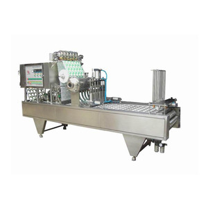 自動プラスチックカップジュースゼリーヨーグルトミネラルウォーター充填およびシール機24 68ライン<span class=keywords><strong>K</strong></span>カップコーヒーメーカーシーラー