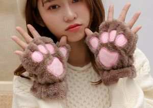 fingless paw gloves