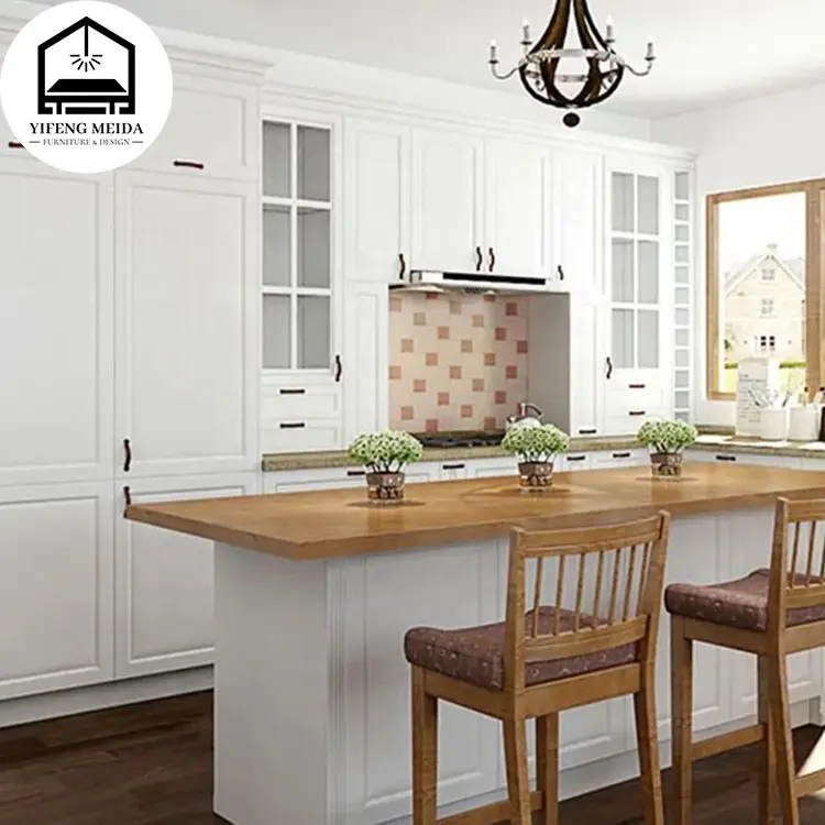 Vendita calda moderna semplice mobili di lusso su misura colore casa modulare lacca opaca armadio da cucina armadio