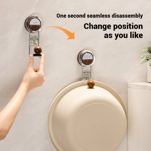 Suction Cup Basin Storage Rack, Household Bathtub <strong>Hooks</strong> Wall Organisation Without Drilling