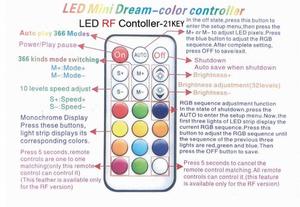 PCB плата RF пульт дистанционного управления 21 клавиши WS2812B WS2811 RGB Цифровой светодиодный контроллер - Product Image 6