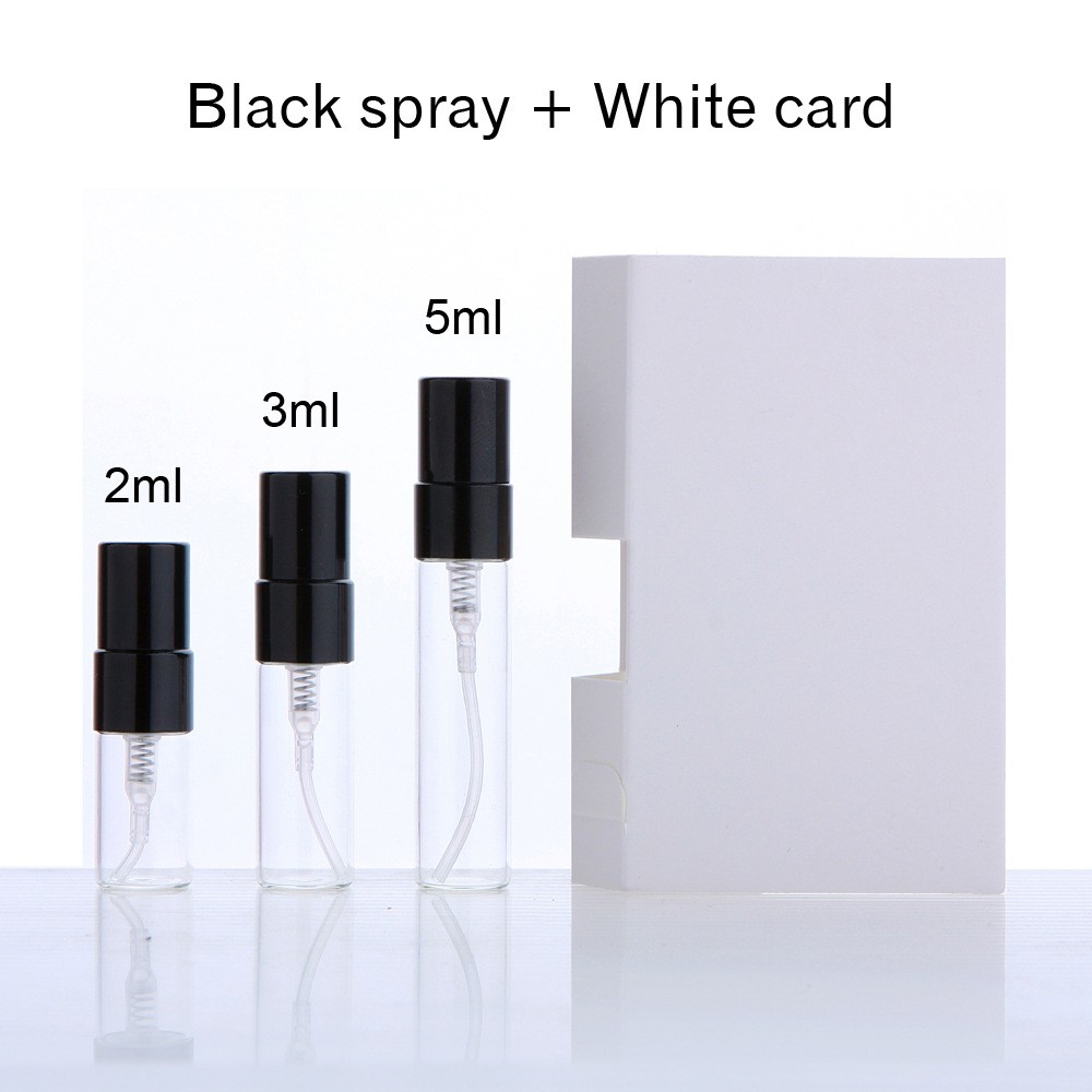 With black sprayer + white paper card