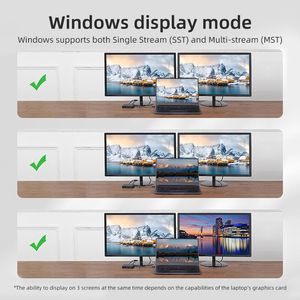 6 in 1 High Performance Docking Station Support up to 4K 60Hz HD Display RJ45 100W <strong>USB</strong> a Type C HUB Laptop for Computer Phone - Product Image 5