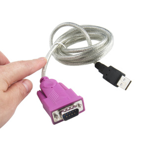 Cable USB a RS232 de 1,5 M, convertidor DB9 PIN a USB, adaptador de puerto serie COM
