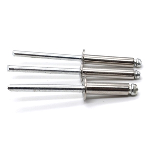 Quality Guaranteed DIN7337 China Manufacturer Factory Direct <strong>Rivets</strong> SS Open End Dome Head <strong>Rivets</strong> Blind <strong>Rivets</strong>